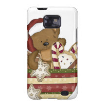 Urso doce do Natal Capas Samsung Galaxy S2