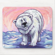 Urso polar Mousepad