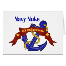 ~ USS Abraham Lincoln das armas nucleares do marin Cartao