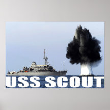 USS SCOUT POSTERES