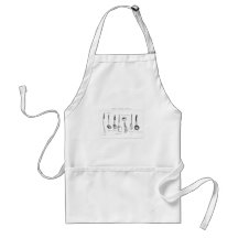 Utensílios da cozinha aventais