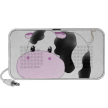 Vaca bonito caixinha de som para laptop