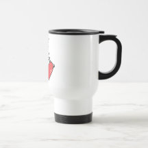 vaca dos namorados do coração caneca