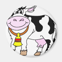 Vaca Imãs De Refrigerador