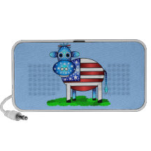 vaca patriótica caixinhas de som para pc