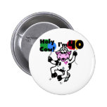 Vaca santamente eu sou 40 camisetas e presentes boton