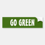Vai o autocolante no vidro traseiro verde - custom adesivos