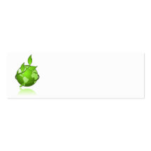 Vai o verde modelos cartao de visita