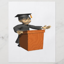 Valedictorian Panfleto Personalizados
