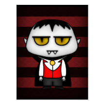 Vampiro júnior cartao postal