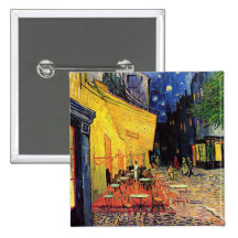 Van Gogh; Terraço do café na noite, belas artes do Botons