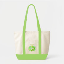Vão as sacolas verdes bolsas de lona