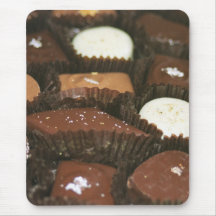 Variedades do chocolate mouse pads