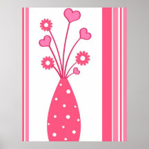 Vaso e listras - poster