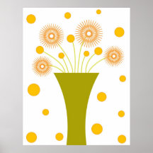 Vaso verde - poster