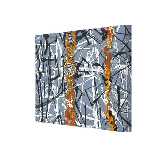 Vega - canvas abstratas impressão de canvas envolvida
