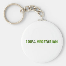 VEGETARIANO DE 100 POR CENTO CHAVEIRO