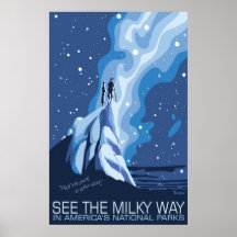 Veja o grande poster da Via Láctea