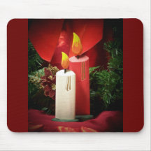 Vela do Natal Mousepad