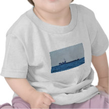 Vela do navio de carga camisetas