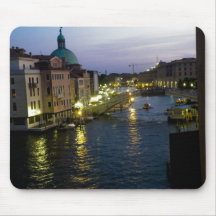 Veneza na noite mousepad