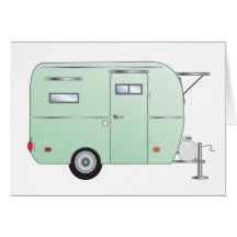 "Ventoso" o reboque do viagem de Boler Cartão