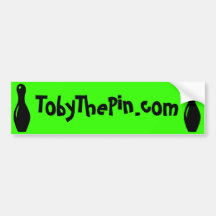 Verde de TobyThePin.com do autocolante no vidro tr Adesivos