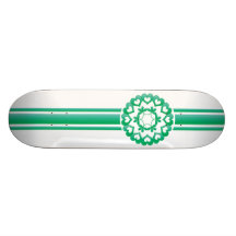 Verde ligado pelo skate do amor