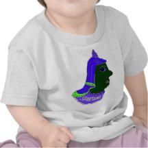 Verde principal espartano do índigo e de musgo do  tshirt