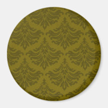 Verde retro da floresta do Flourish Ima