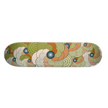 Verde Teja do En Espiral. Skate