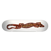 Vermelho do lagarto de BALI Skate