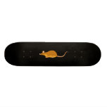 Vermelho e rato do animal de estimação de Tan Skates