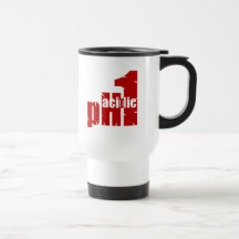 vermelho pH1 ácido Caneca