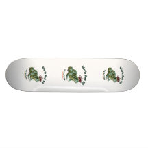 Verrugas e todo o príncipe do sapo do sapo skate boards