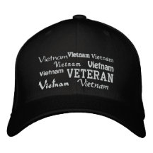 Veterano de Vietnam - chapéu bordado Bones