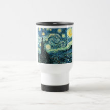 Vetor da noite estrelado de Van Gogh Canecas
