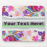 Vetor Mousepad floral da fantasia