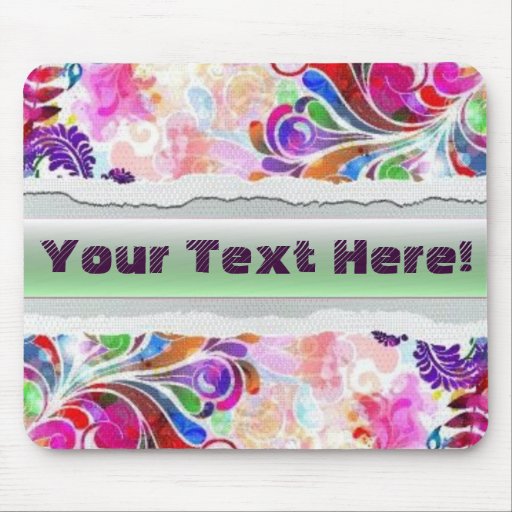 Vetor Mousepad floral da fantasia