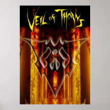 Véu do poster dos espinhos