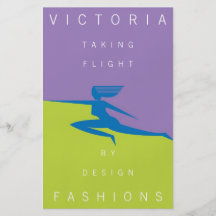 Victoria-Azul Panfletos Coloridos