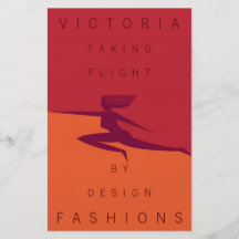 Victoria-Vermelho Panfletos Personalizado