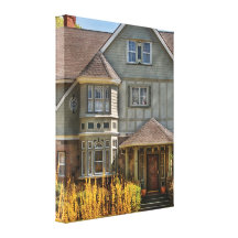 Victorian - Morriston, NJ - Victorian moderno Impressão De Canvas Envolvidas