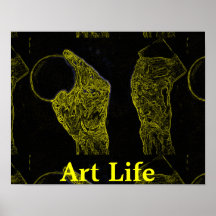 Vida 2 da arte poster