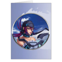Vigia do pirata do Anime Cartões