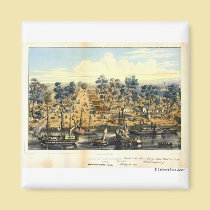 Ville de Sacramento, 1849. ímãs