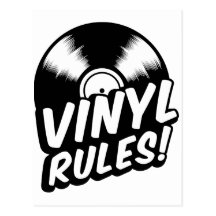 vinil cartões postais