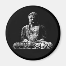 Vintage Buddha - ímã personalizado Imãs