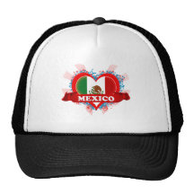 Vintage eu amo México Bones