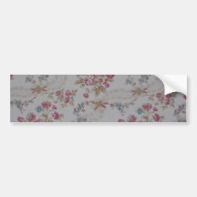 Vintage floral adesivos